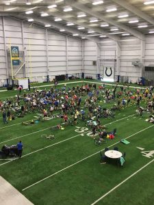 Indianapolis Colts and cancer heroes