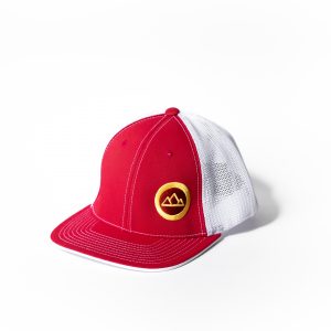 Heroes Pro Model Mesh Contrast Universal Flexfit Cap (Red)