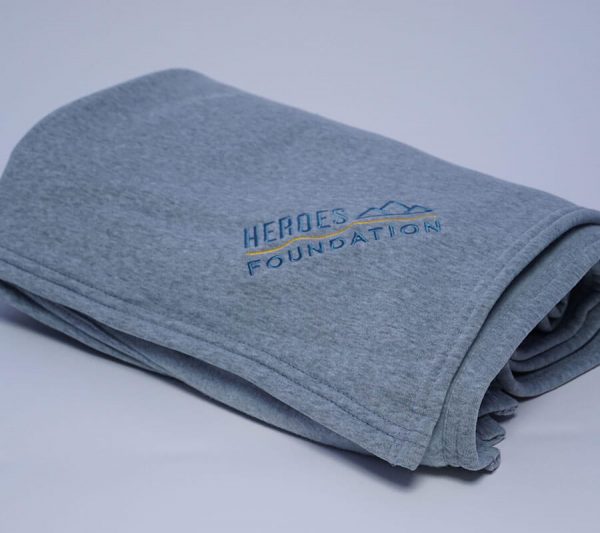 Heroes Foundation Sweatshirt Blanket