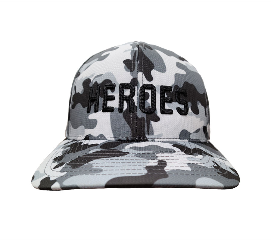 Heroes G/Fore Camo Snapback Cap - Heroes Foundation